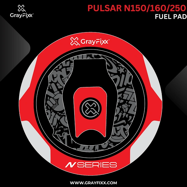 Pulsar N150/160/250 Fuel Pad | Premium 3D Gel Fuel Pad, Pack of 1